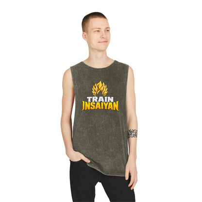 Train Insaiyan – Stonewash Tank