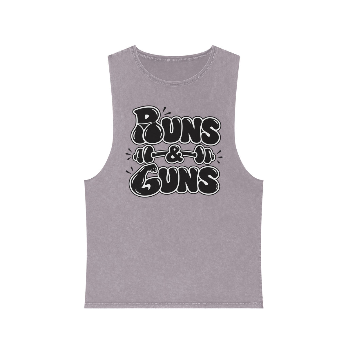 Buns & Guns Stonewash Gym Tank