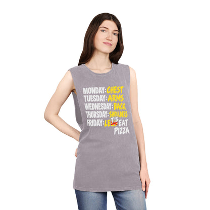 Workout Week: Let's Eat Pizza – Stonewash Tank