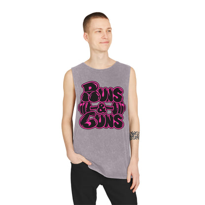 Buns and Guns – Stonewash Tank