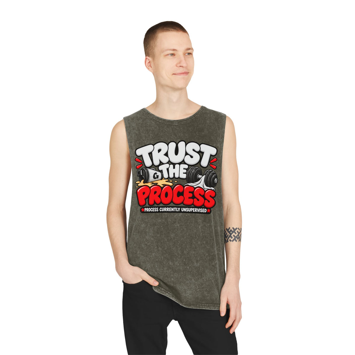 Trust the Process – Stonewash Tank