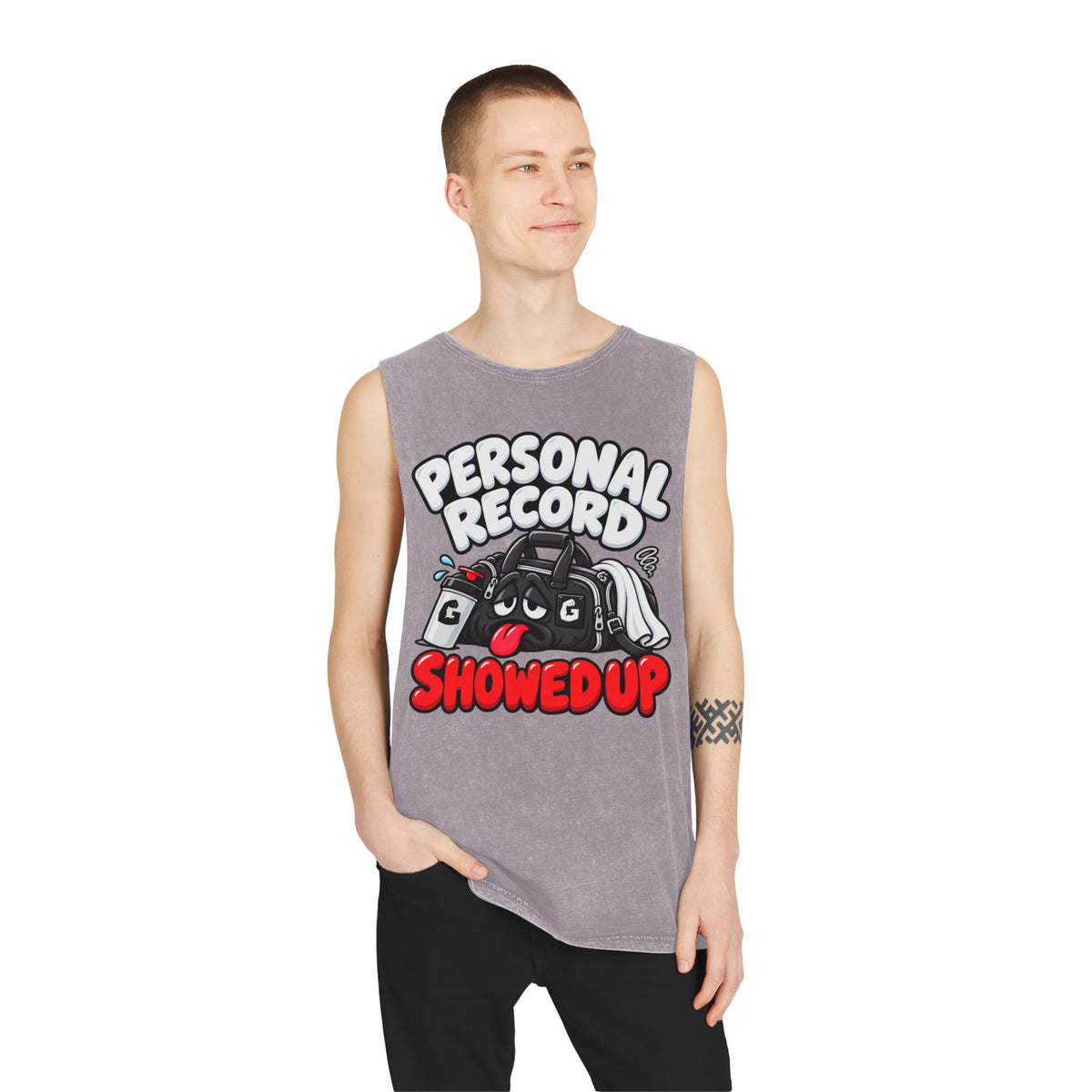 Personal Record Showed Up – Stonewash Tank