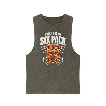 Check Out My Six Pack Pizza Tank Top