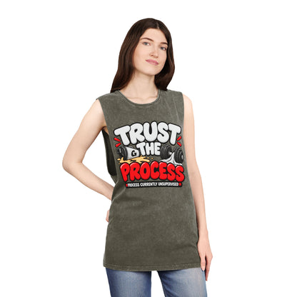 Trust the Process – Stonewash Tank