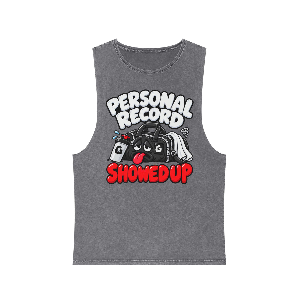 Personal Record Showed Up – Stonewash Tank