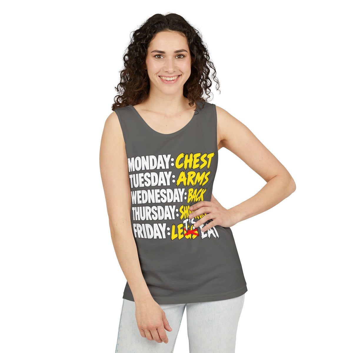 Workout Week: Let’s Eat – Comfort Colors Garment-Dyed Tank