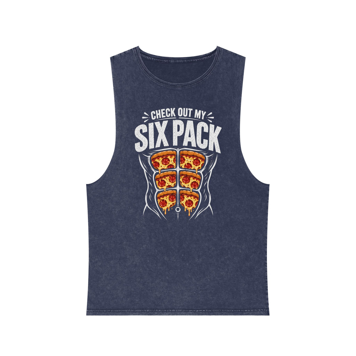 Check Out My Six Pack Pizza Tank Top