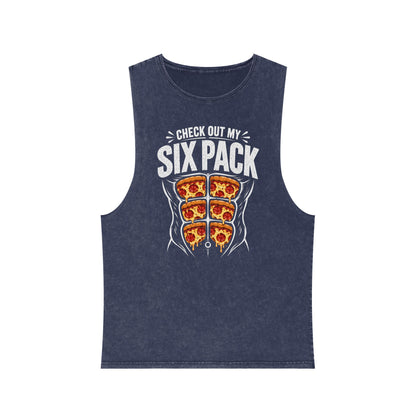 Check Out My Six Pack Pizza Tank Top