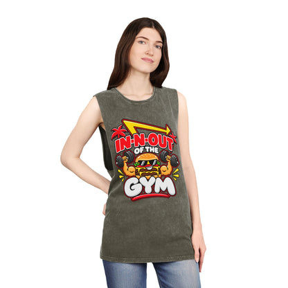 In-N-Out of the Gym – Stonewash Tank