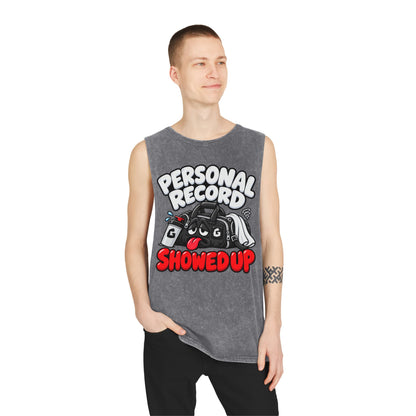 Personal Record Showed Up – Stonewash Tank