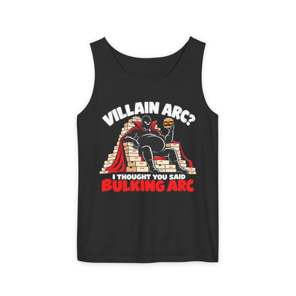 Villain Arc? Bulking Arc – Comfort Colors Garment-Dyed Tank
