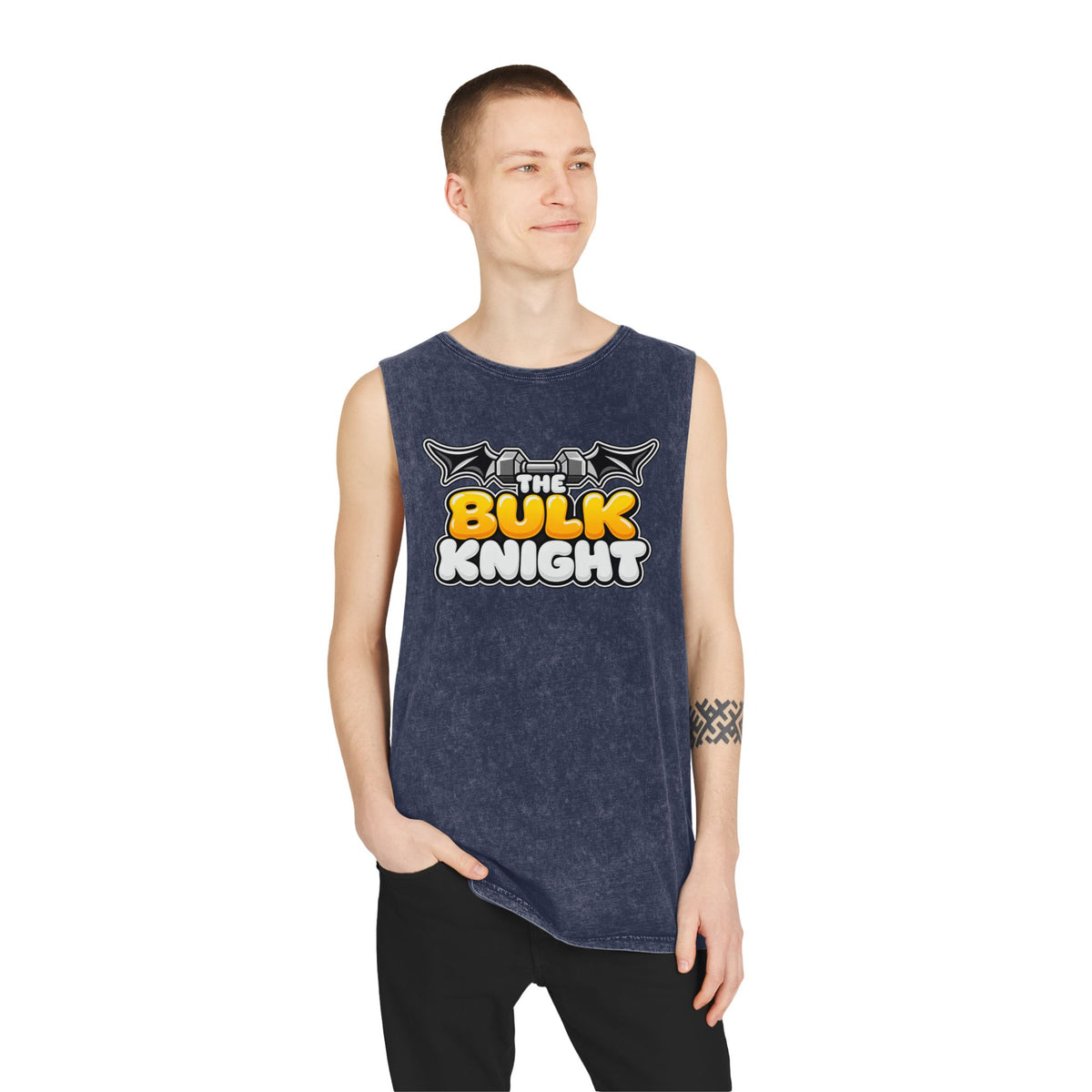 The Bulk Knight – Stonewash Tank