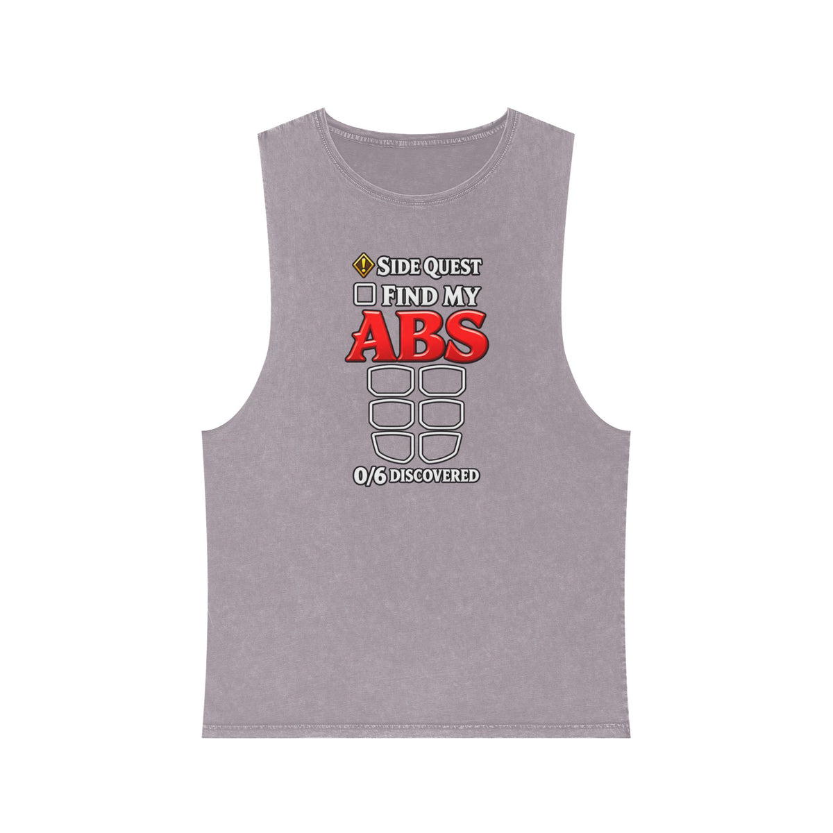 Side Quest: Find My Abs – Stonewash Tank