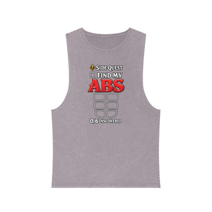 Side Quest: Find My Abs – Stonewash Tank