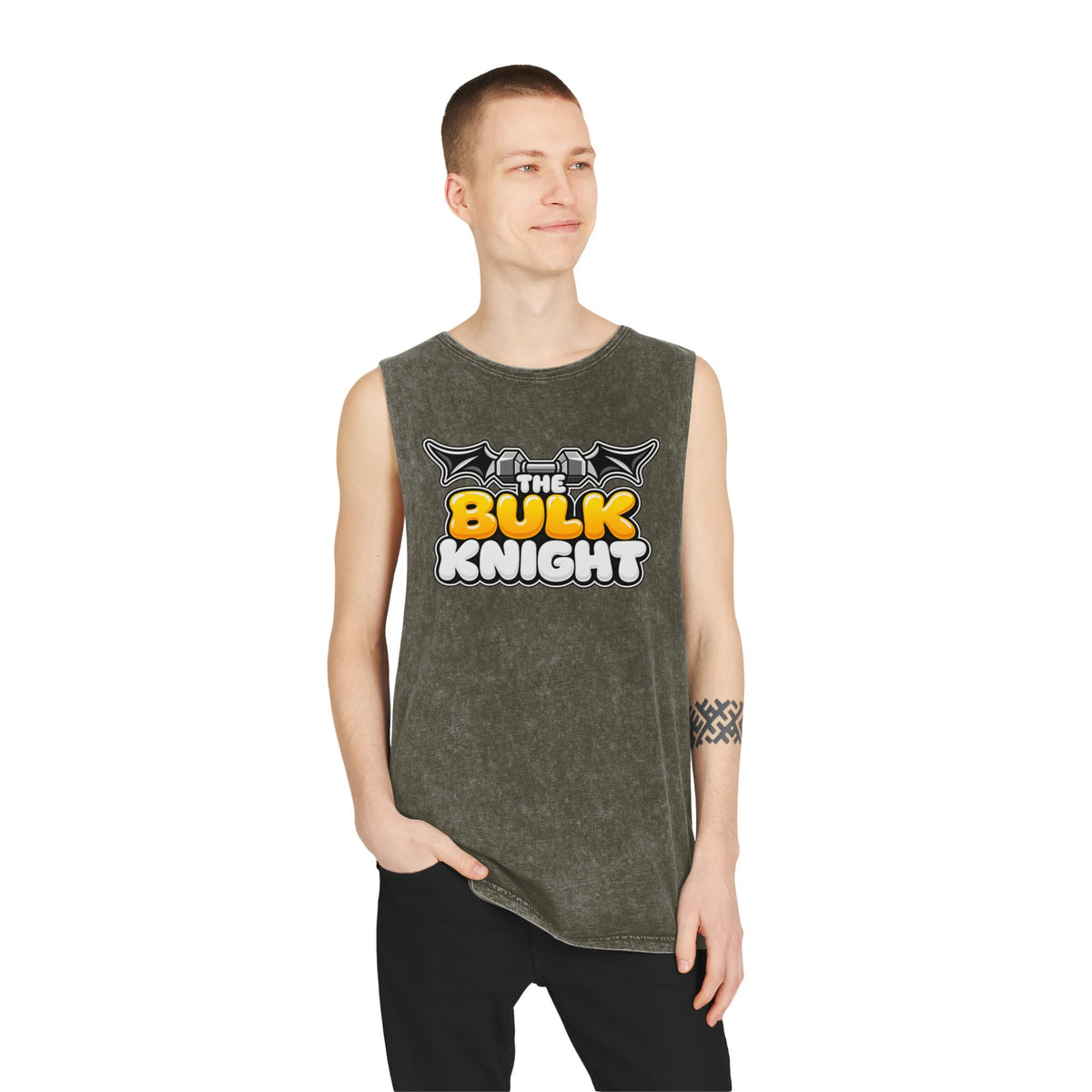 The Bulk Knight – Stonewash Tank