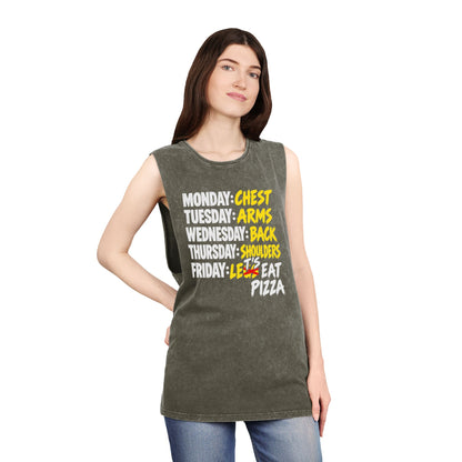 Workout Week: Let's Eat Pizza – Stonewash Tank