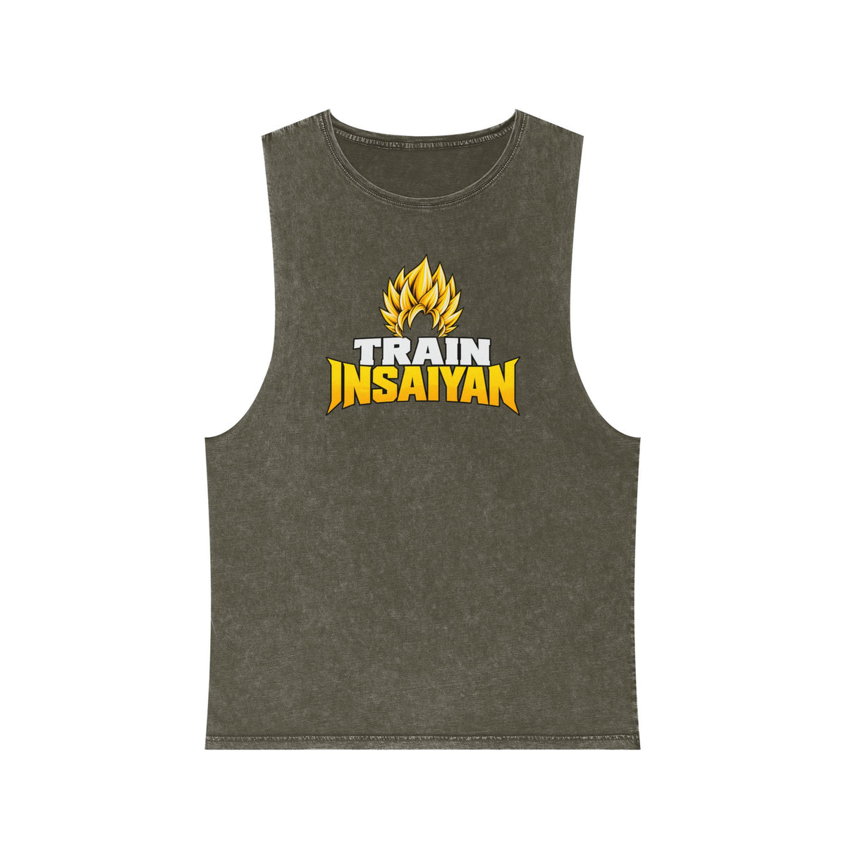 Train Insaiyan – Stonewash Tank