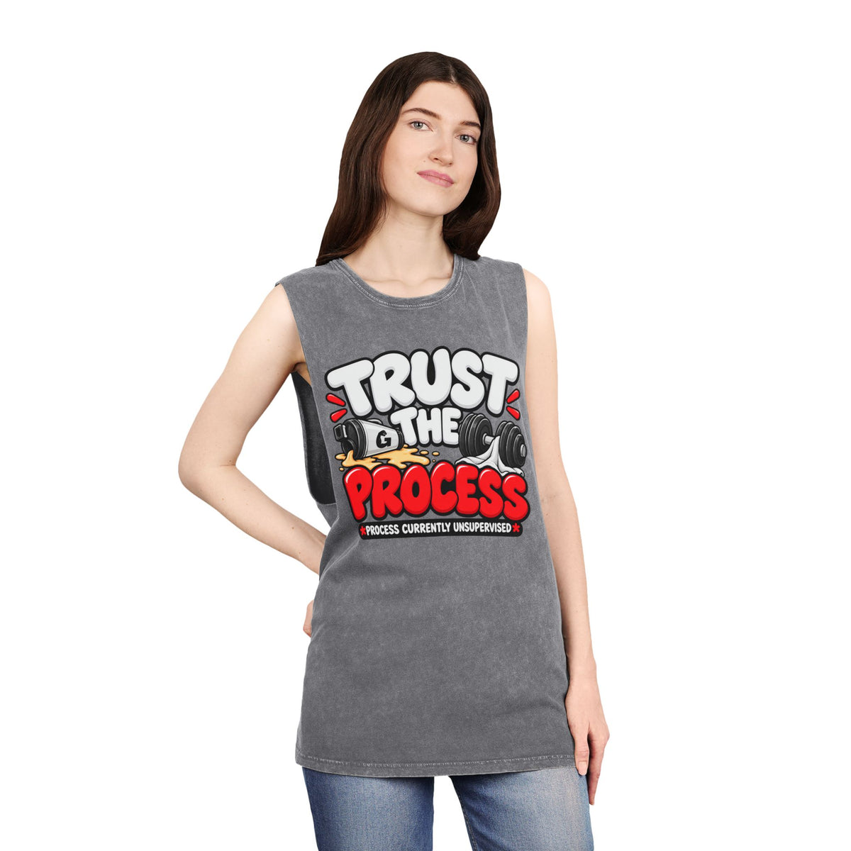 Trust the Process – Stonewash Tank