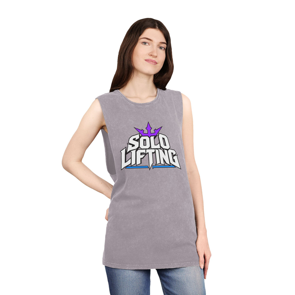 Solo Lifting Crown – Stonewash Tank