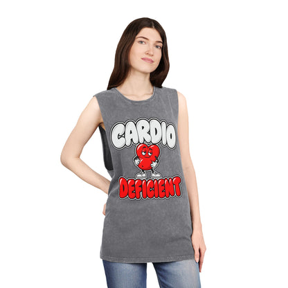 Cardio Deficient – Stonewash Tank