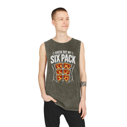 Check Out My Six Pack Pizza Tank Top