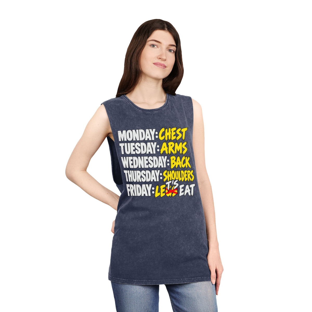 Workout Week: Let's Eat – Stonewash Tank