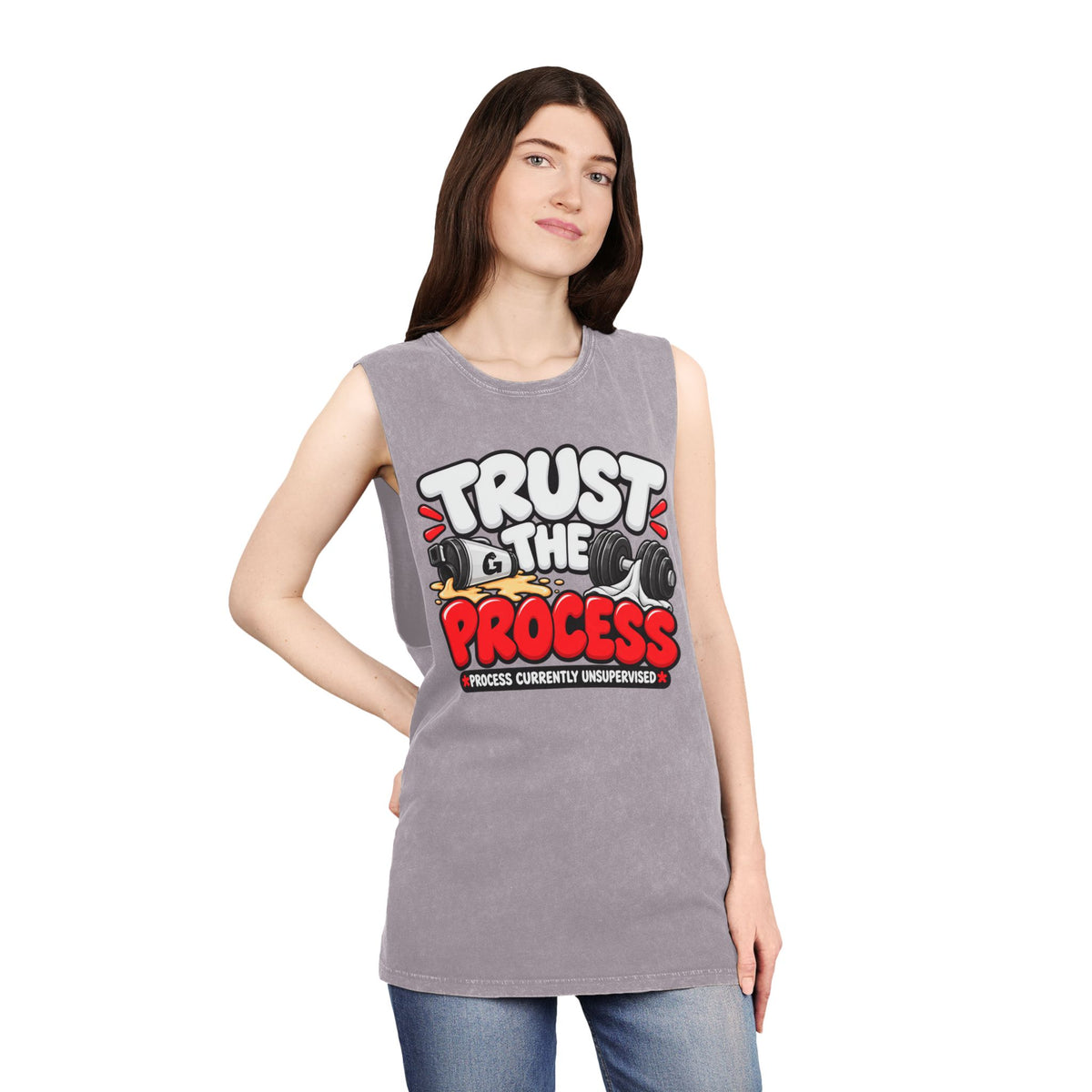 Trust the Process – Stonewash Tank