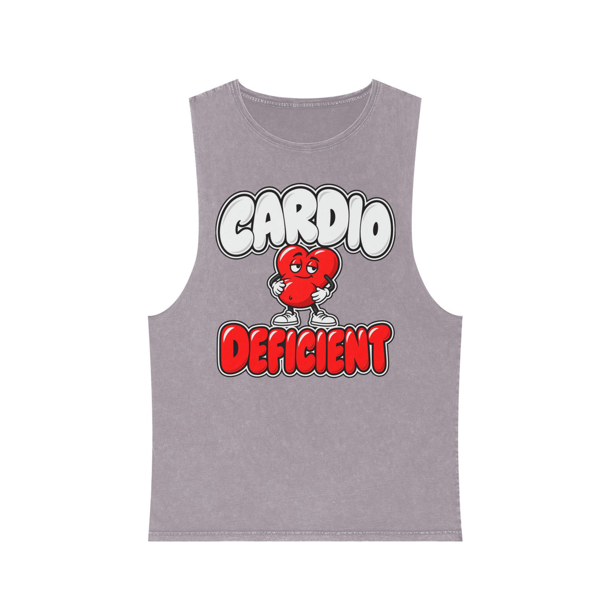 Cardio Deficient – Stonewash Tank