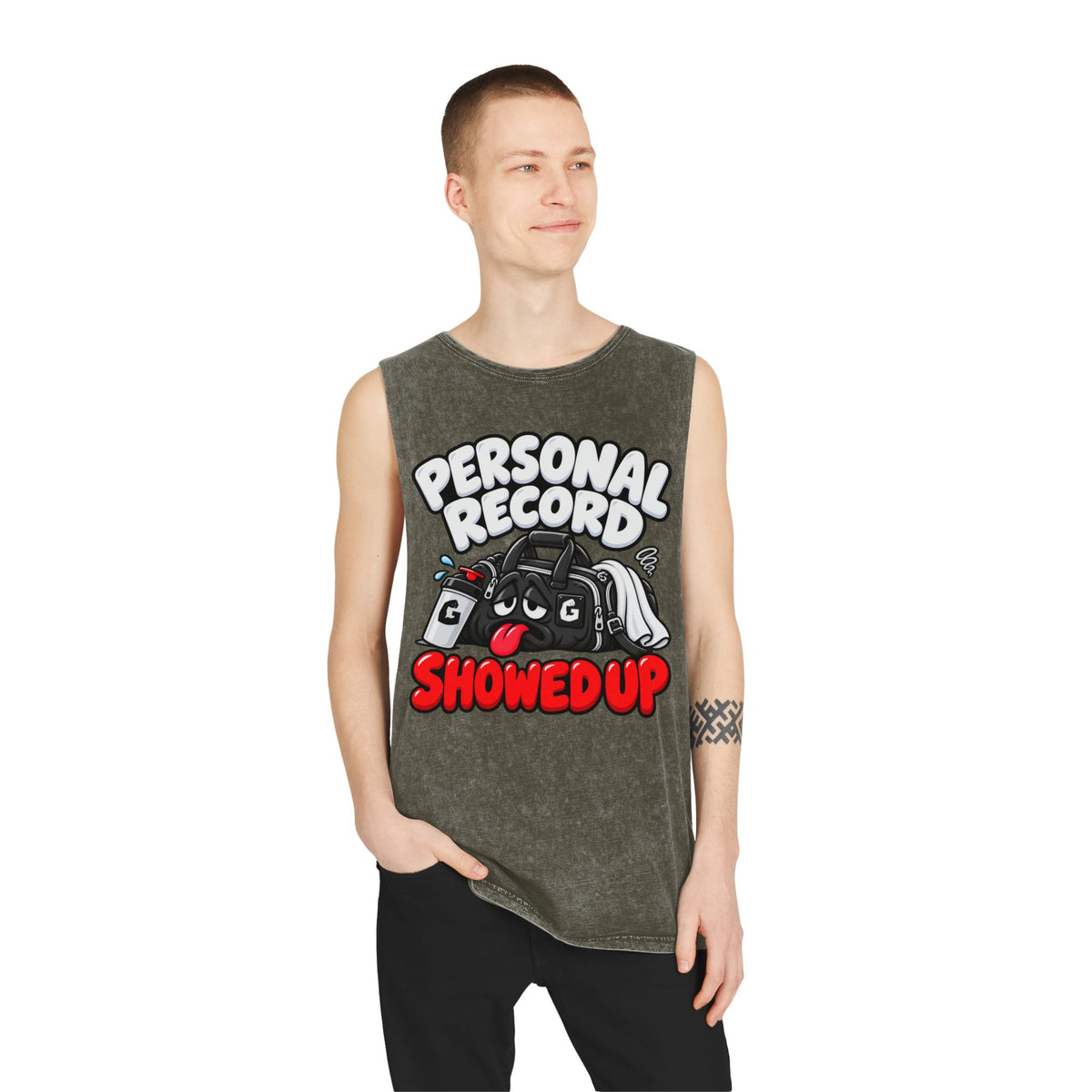 Personal Record Showed Up – Stonewash Tank