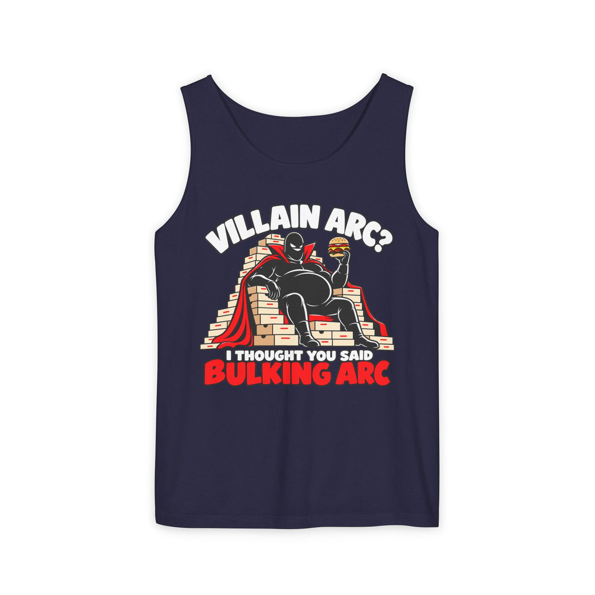 Villain Arc? Bulking Arc – Comfort Colors Garment-Dyed Tank