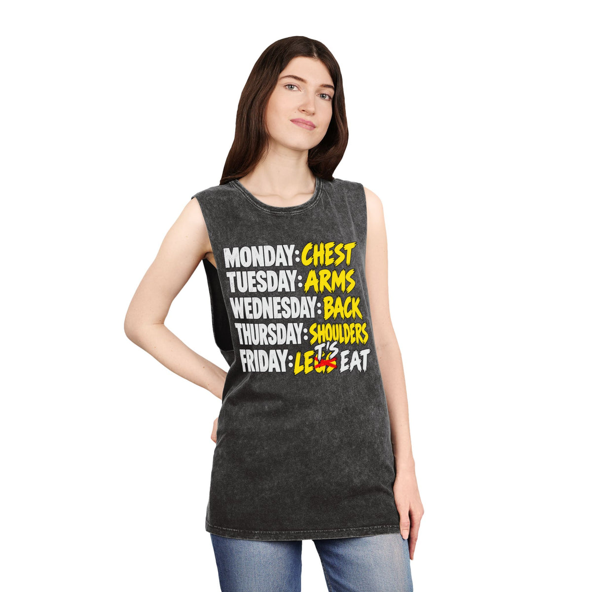 Workout Week: Let's Eat – Stonewash Tank