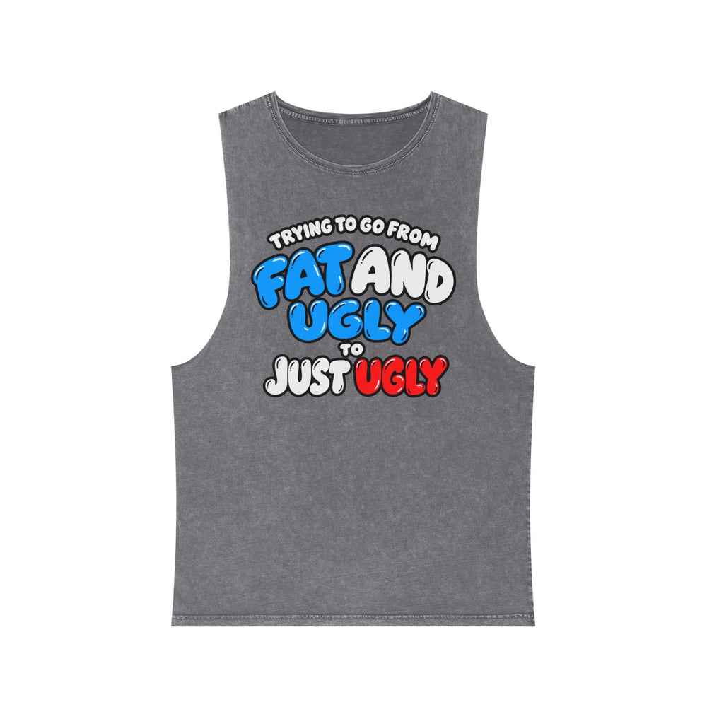 Trying to Go from Fat and Ugly to Just Ugly – Blue & Red