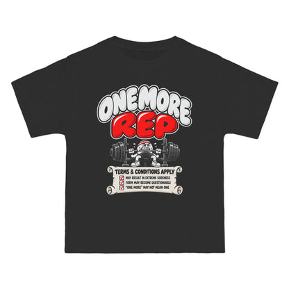 One More Rep – Illustrated – Hanes Beefy-T Shirt
