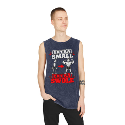 Extra Small to Extra Swole – Stonewash Tank
