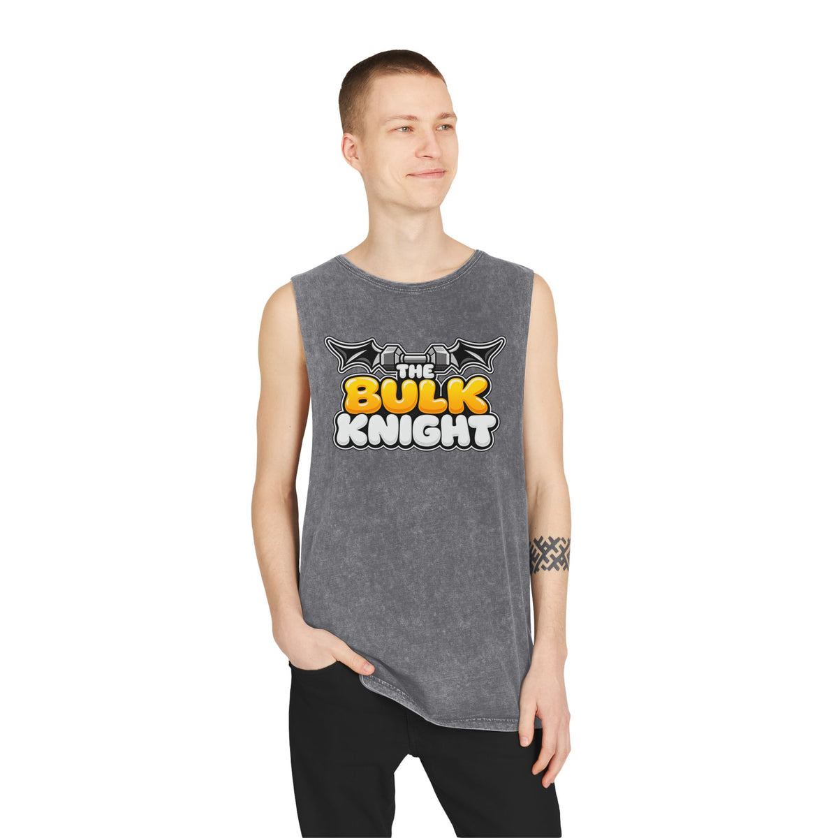The Bulk Knight – Stonewash Tank
