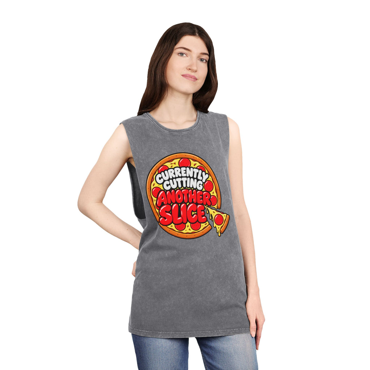 Currently Cutting Another Slice – Stonewash Tank