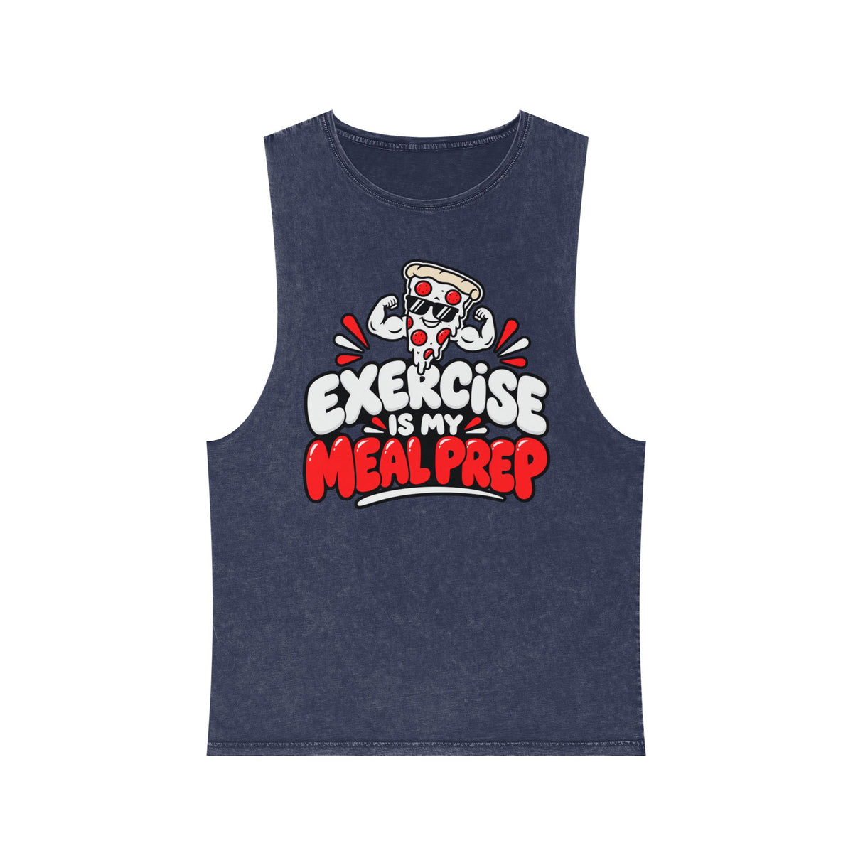 Exercise Is My Meal Prep – Stonewash Tank