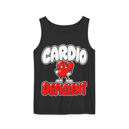 Cardio Deficient – Comfort Colors Garment-Dyed Tank
