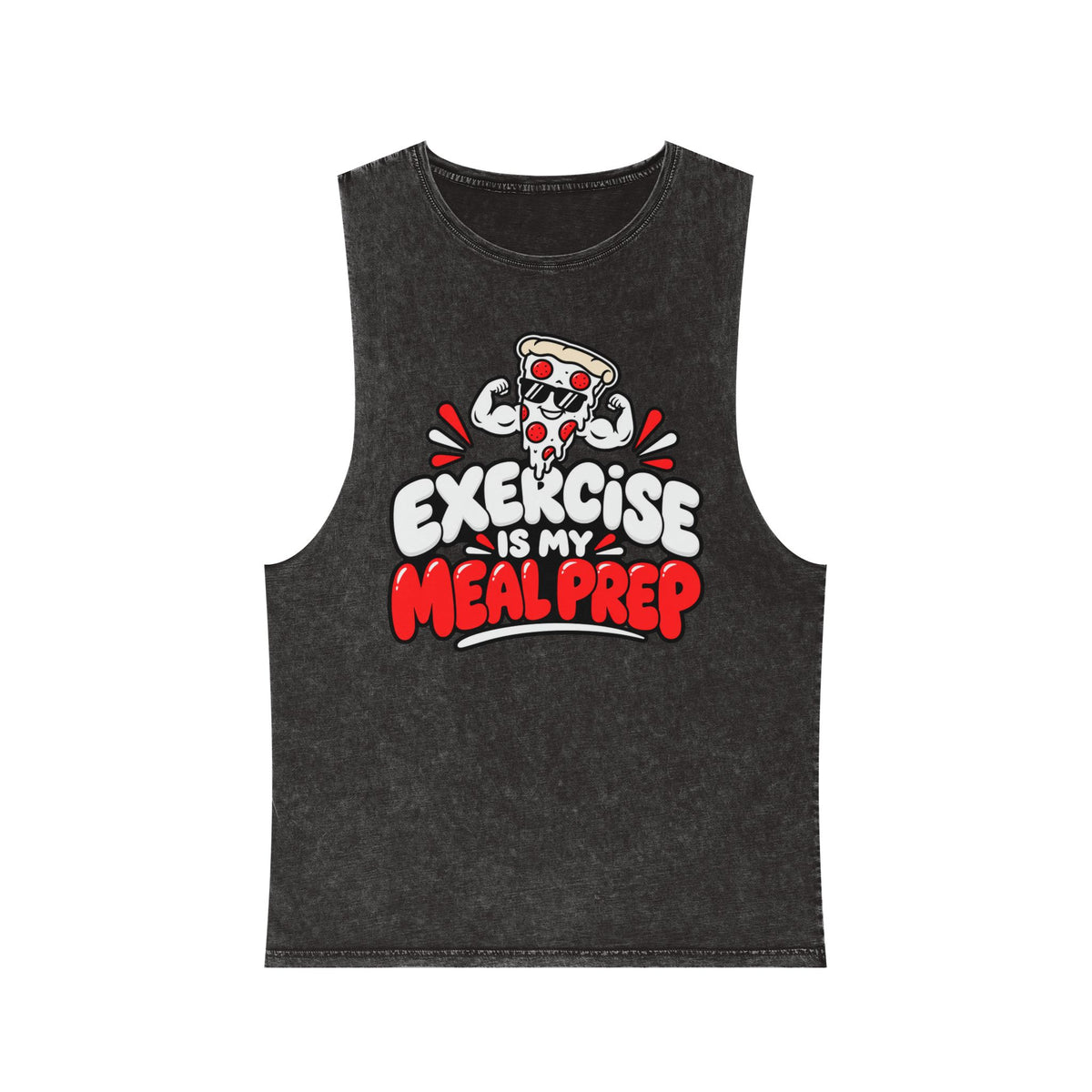 Exercise Is My Meal Prep – Stonewash Tank