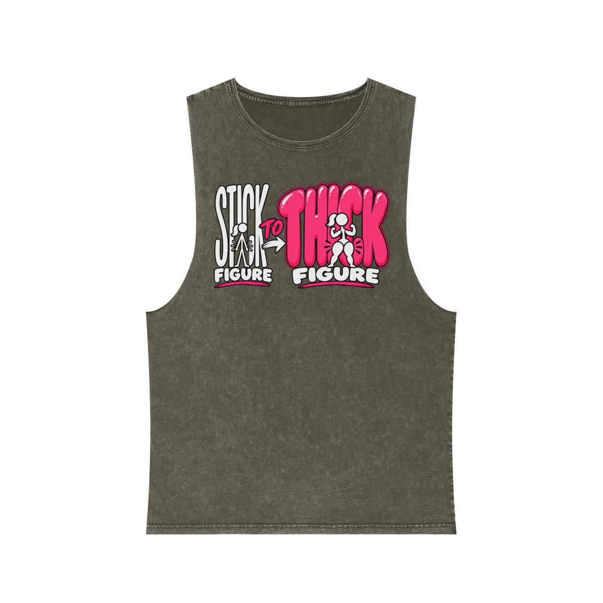 Stick Figure to Thick Figure – Stonewash Tank
