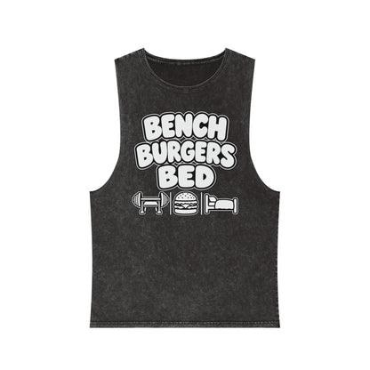 Bench Burgers Bed – Stonewash Tank