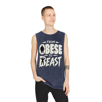 From Obese to Beast – Stonewash Tank