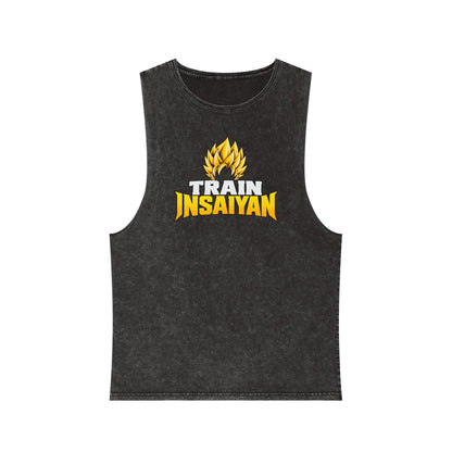 Train Insaiyan – Stonewash Tank