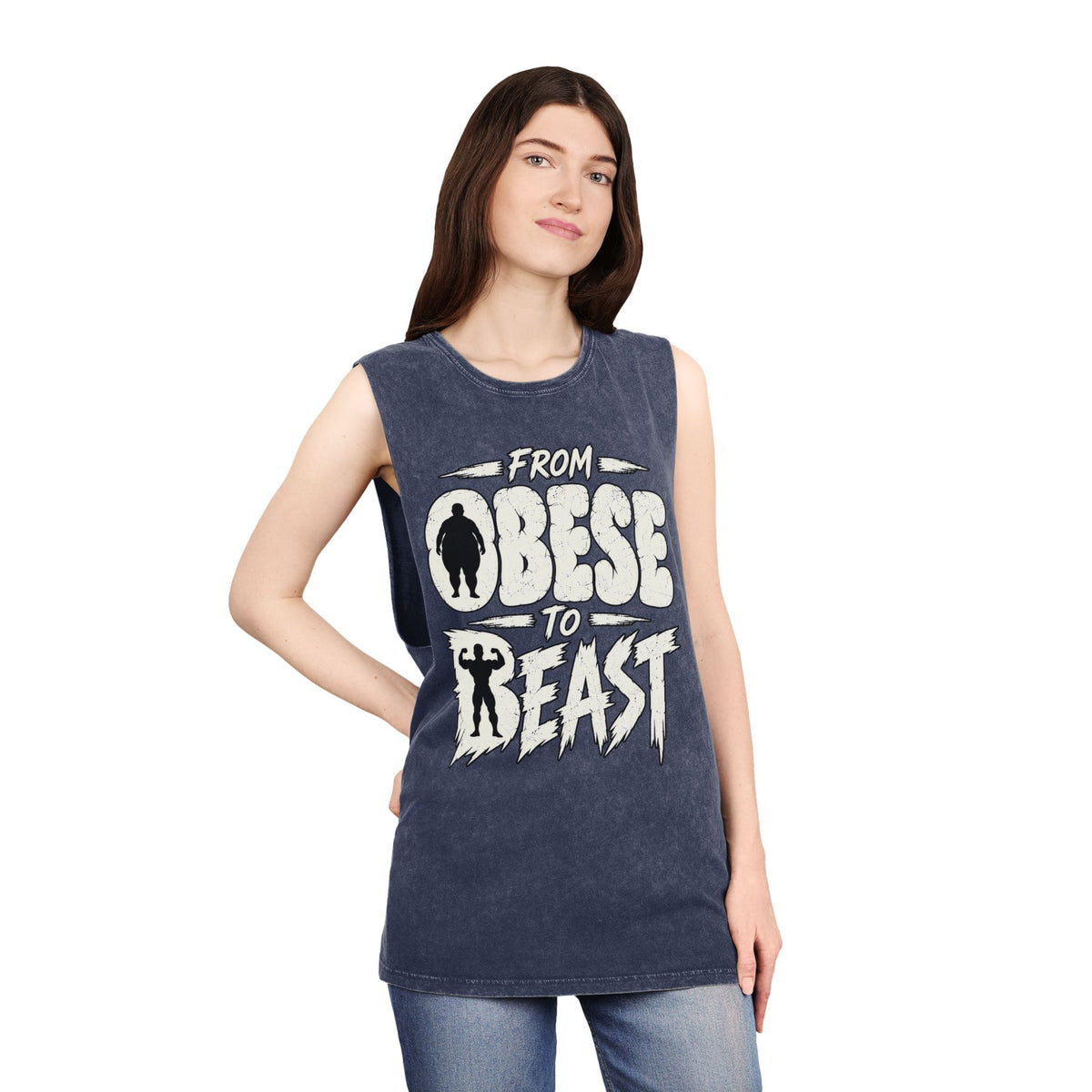 From Obese to Beast – Stonewash Tank