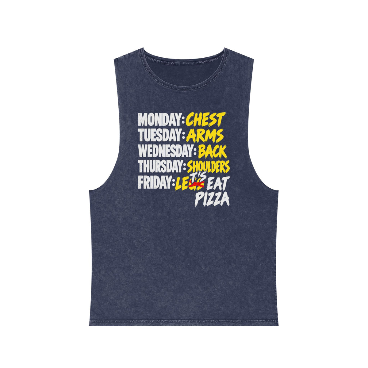 Workout Week: Let's Eat Pizza – Stonewash Tank