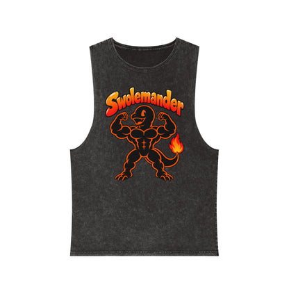 Swolemander – Stonewash Tank