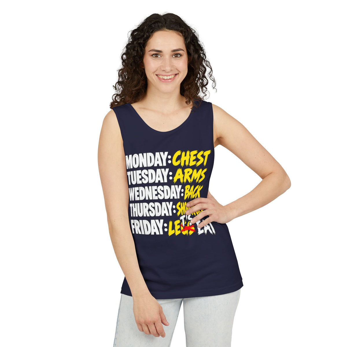 Workout Week: Let’s Eat – Comfort Colors Garment-Dyed Tank