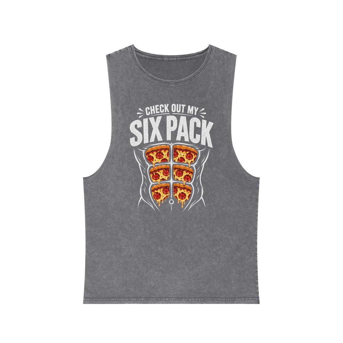 Check Out My Six Pack Pizza Tank Top