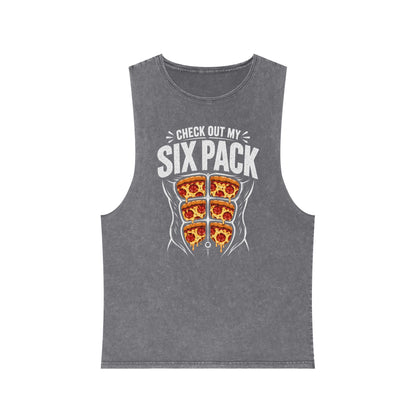 Check Out My Six Pack Pizza Tank Top