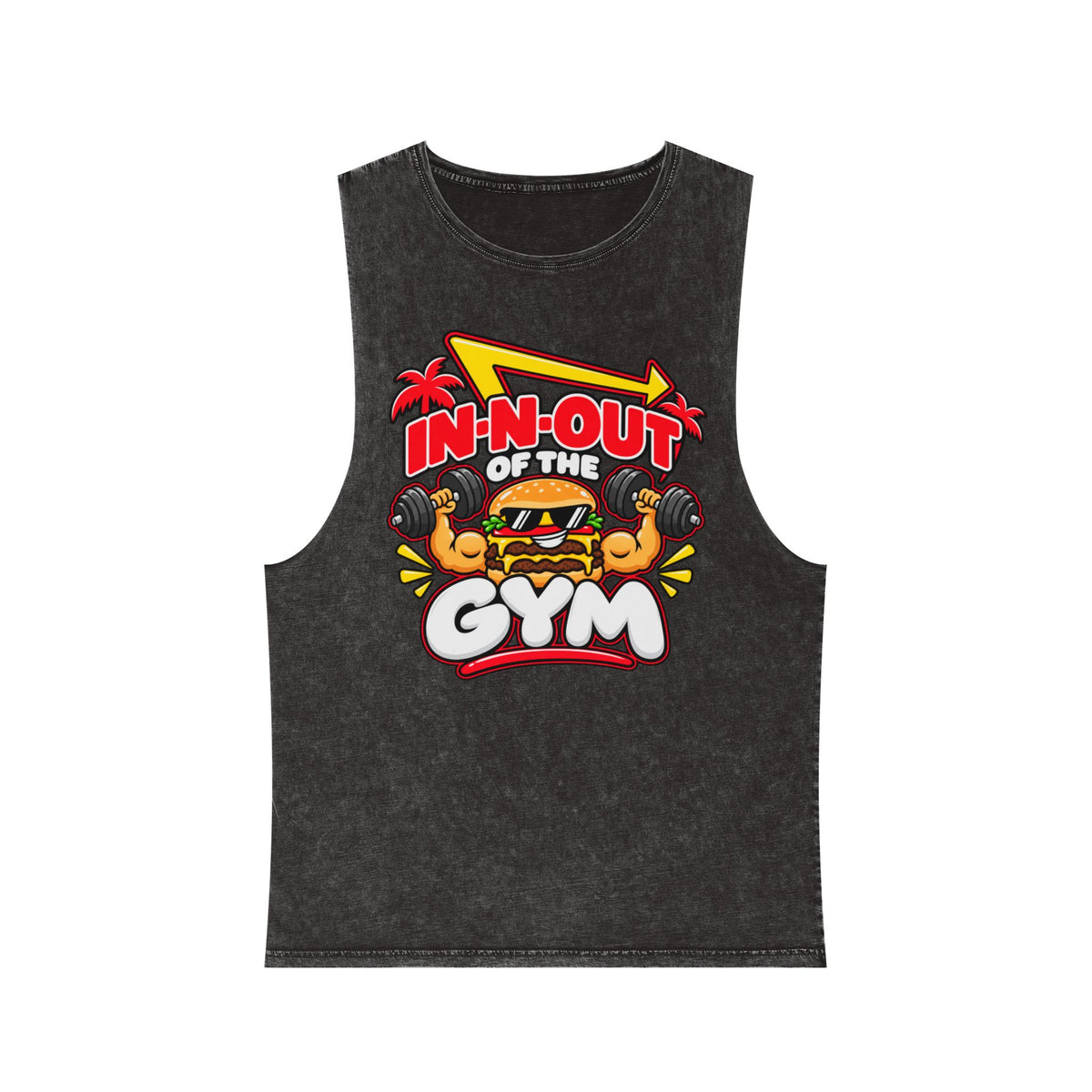 In-N-Out of the Gym – Stonewash Tank
